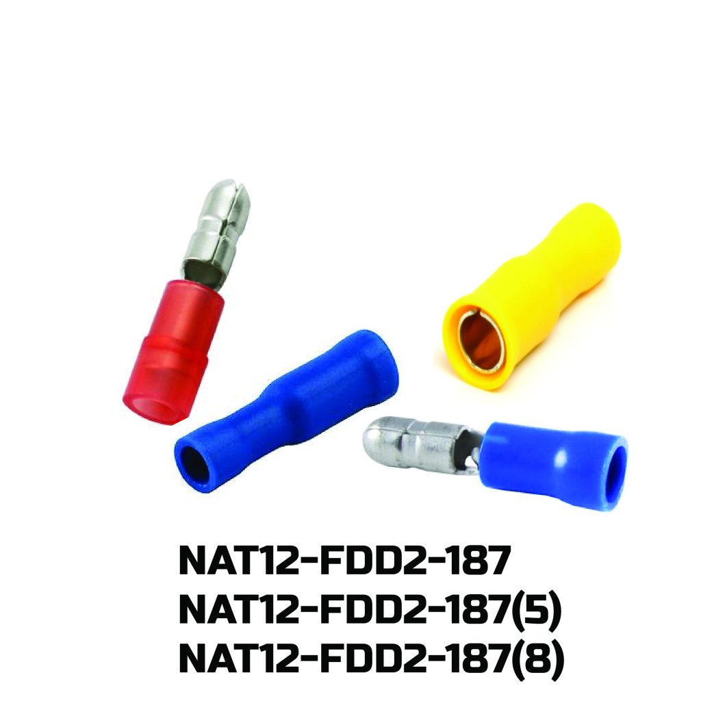INSULATED BULLET TERMINAL PIN TERMINAL - NATTO ABS